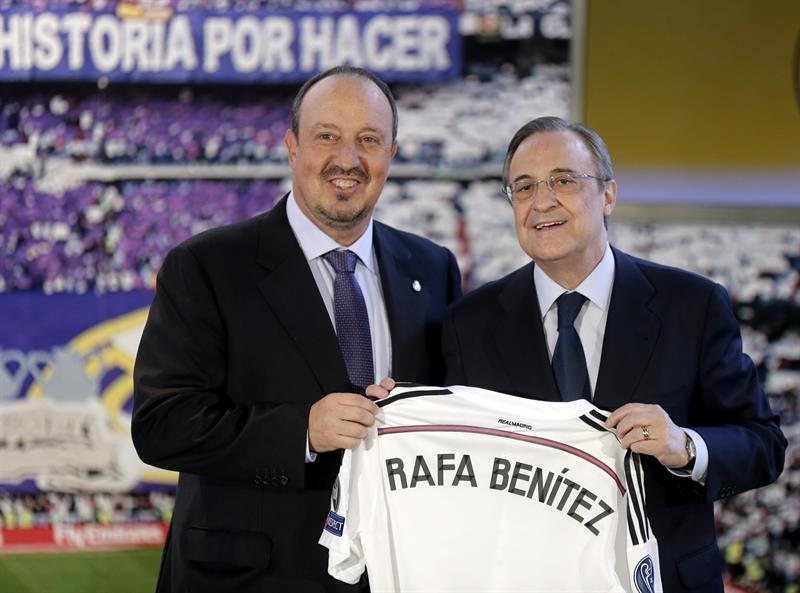 Rafa Benítez, sin refuerzos en su primer mes como entrenador del Real Madrid Rafa Benítez, sin refuerzos en su primer mes como entrenador del Real Madrid