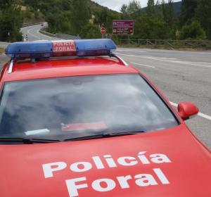 Coche de la Policía Foral de Navarra Coche de la Policía Foral de Navarra