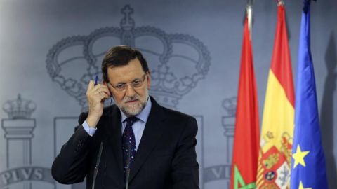 El presidente del Gobierno, Mariano Rajoy