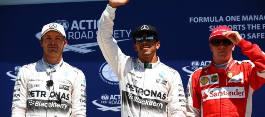Hamilton logra la pole de Canadá por delante de Rosberg con Alonso 13º y Sainz 11º Hamilton logra la pole de Canadá por delante de Rosberg con Alonso 13º y Sainz 11º