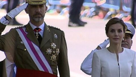 Los Reyes en el D&iacute;a de las Fuerzas Armadas