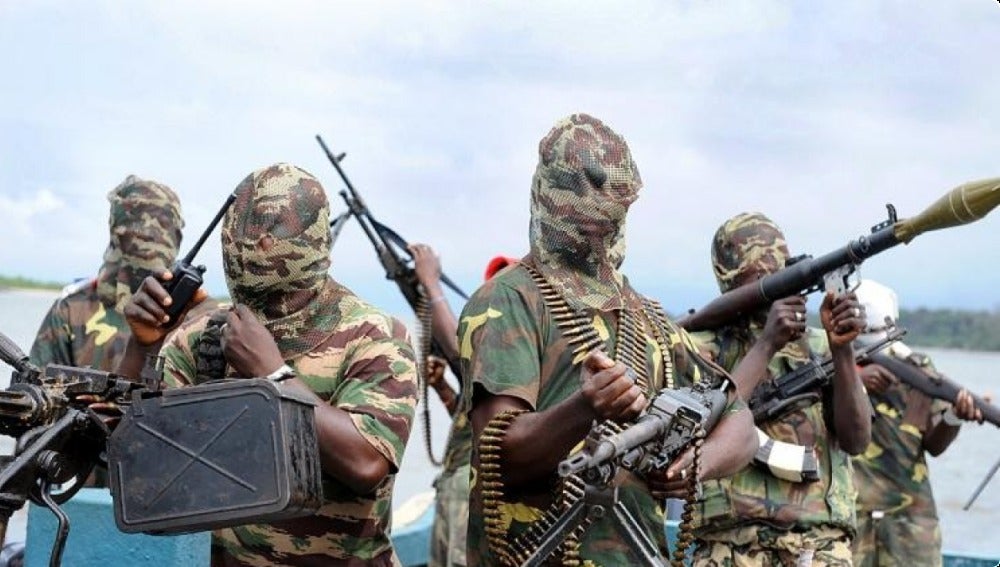 Rebeldes de la Organización Terrorista Boko Haram
