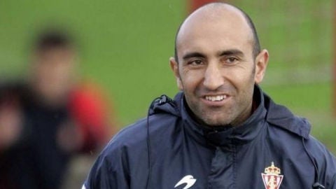 Pitu, entrenador del Sporting de Gij&oacute;n