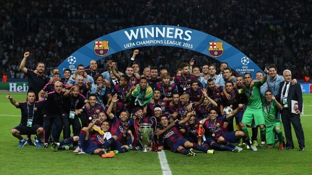 Fc Barcelona Campeon Champions 2015