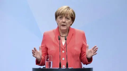 La canciller alemana, Angela Merkel La canciller alemana, Angela Merkel