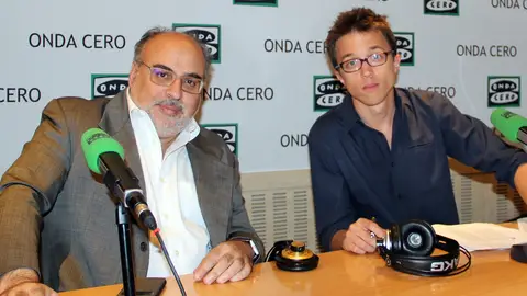 Enric Juliana e Iñigo Errejón Enric Juliana e Iñigo Errejón