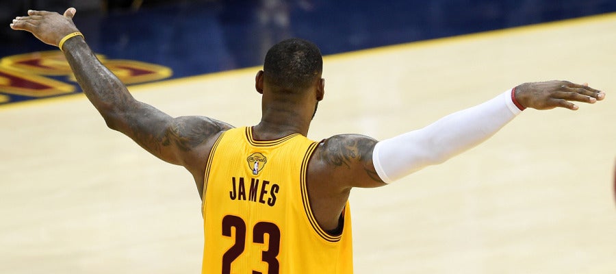 Lebron James, jugador de Cavaliers Lebron James, jugador de Cavaliers