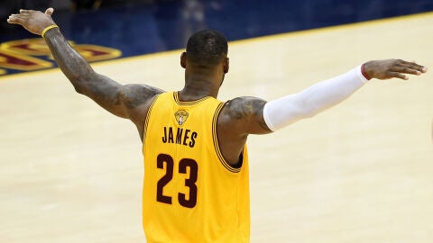 Lebron James, jugador de Cavaliers