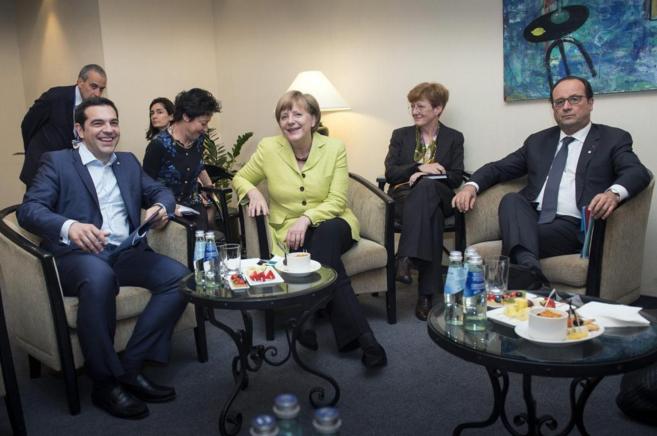Los jefes de Estado de la Eurozona se reúnen en Bruselas tras el 'no' griego Los jefes de Estado de la Eurozona se reúnen en Bruselas tras el 'no' griego