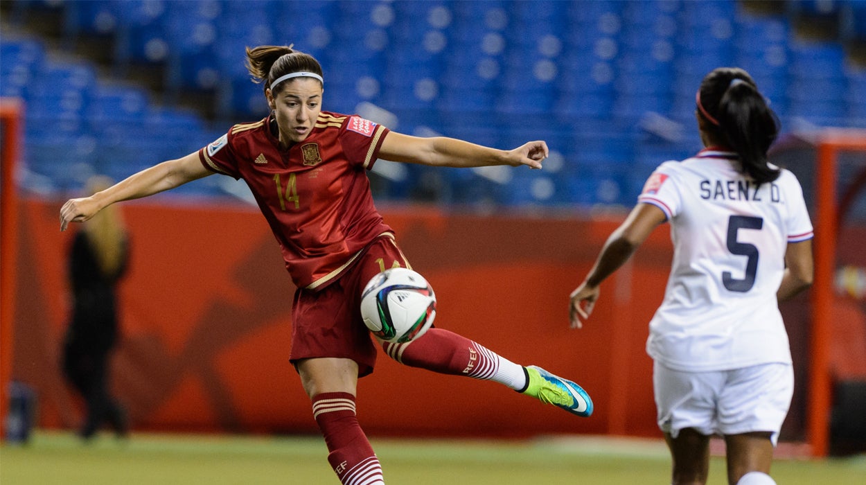 Vicky Losada: “Ante Brasil vamos a salir a por todas, no tenemos nada que perder. A por ellas a muerte” Vicky Losada: “Ante Brasil vamos a salir a por todas, no tenemos nada que perder. A por ellas a muerte”