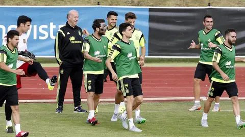 Entrenamiento de la Selección en la Ciudad del fútbol Entrenamiento de la Selección en la Ciudad del fútbol