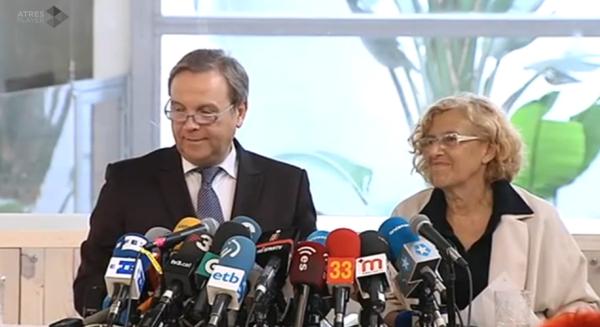 Carmona y Carmena niegan que haya "riesgo de un nuevo tamayazo" Carmona y Carmena niegan que haya "riesgo de un nuevo tamayazo"