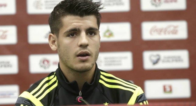 Morata: "Si no me llego a ir del Real Madrid no estaría en la Selección" Morata: "Si no me llego a ir del Real Madrid no estaría en la Selección"