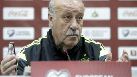 Del Bosque, en rueda de prensa