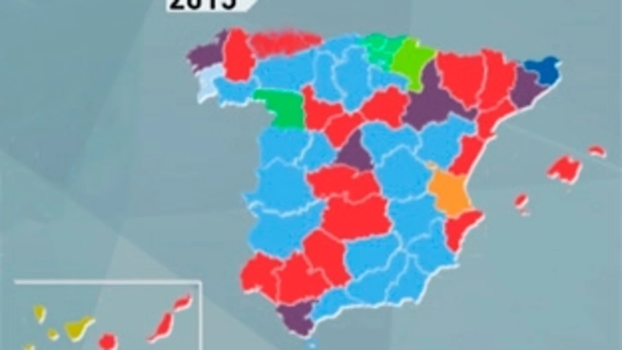 Así queda el mapa de tras las elecciones del 24 de mayo | Onda Cero Radio
