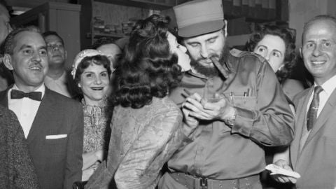 Marita Lorenz y Fidel Castro Marita Lorenz y Fidel Castro