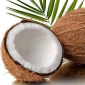 El coco, una sabrosa fruta tropical