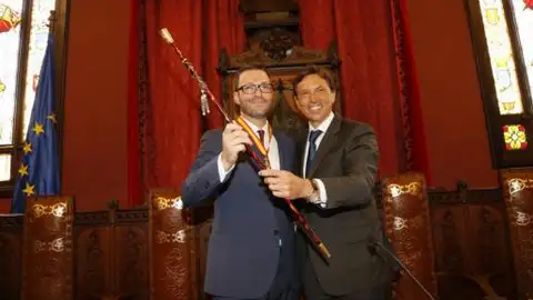 José Hila, investido alcalde de Palma José Hila, investido alcalde de Palma