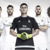 El Real Madrid presenta su equipación para el 2015-16