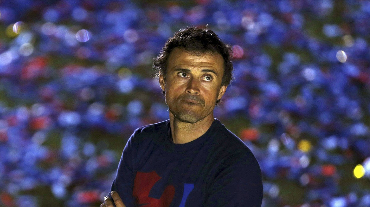 Luis Enrique gana el premio a entrenador del año de la Liga BBVA Luis Enrique gana el premio a entrenador del año de la Liga BBVA