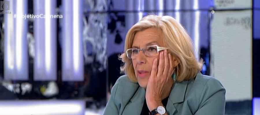 Manuela Carmena en El Objetivo de laSexta Manuela Carmena en El Objetivo de laSexta