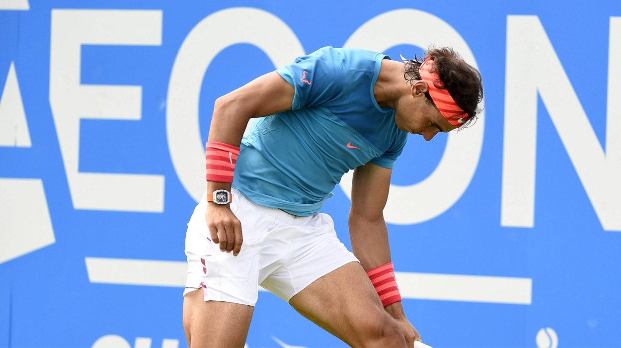 Rafa Nadal cae eliminado en primera ronda de Queens Rafa Nadal cae eliminado en primera ronda de Queens