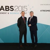 Silvio González, CEO de Atresmedia, recibe a Gordon Brown
