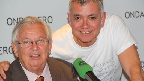 Juan Ram&oacute;n Lucas con Fernando J&aacute;uregui