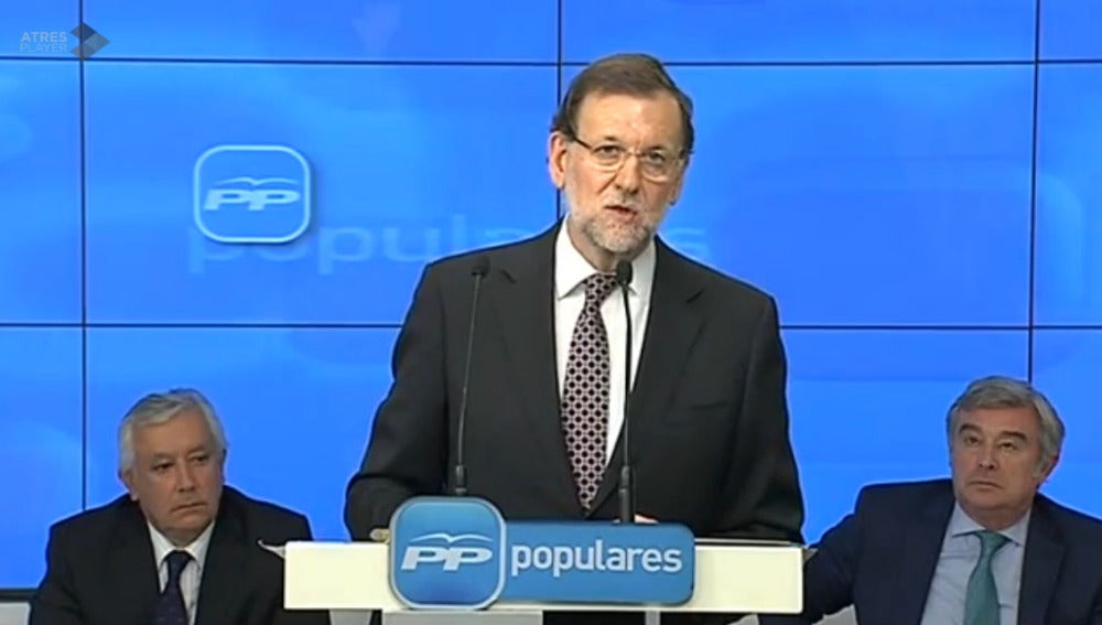 Mariano Rajoy durante el Comité Nacional del PP