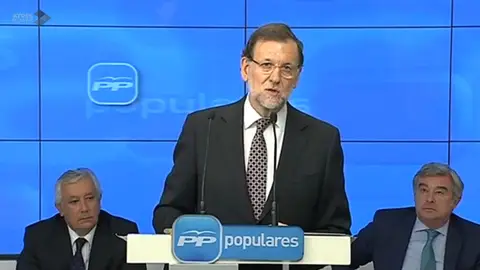 Mariano Rajoy durante el Comité Nacional del PP Mariano Rajoy durante el Comité Nacional del PP