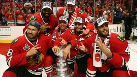 Chicago Blackhawks, campeones de la NHL 2015 Chicago Blackhawks, campeones de la NHL 2015