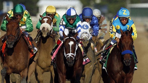 Carrera de caballos 