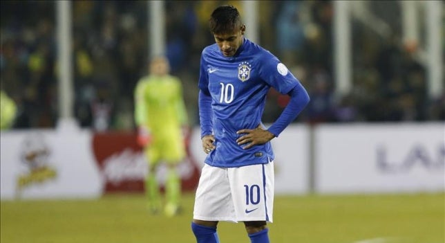 Neymar: "Quedarme en la concentración sólo entrenando es matarme por dentro sin alegría ninguna" Neymar: "Quedarme en la concentración sólo entrenando es matarme por dentro sin alegría ninguna"