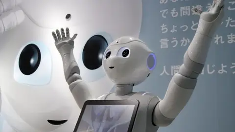 Robot Pepper Robot japonés Pepper