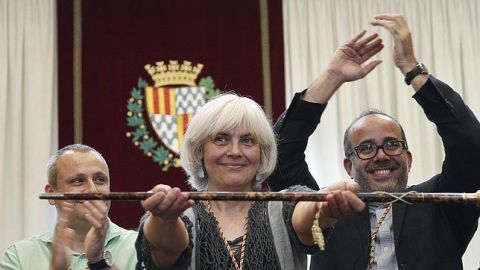 Dolors Sabat&eacute;, alcaldesa de Badalona