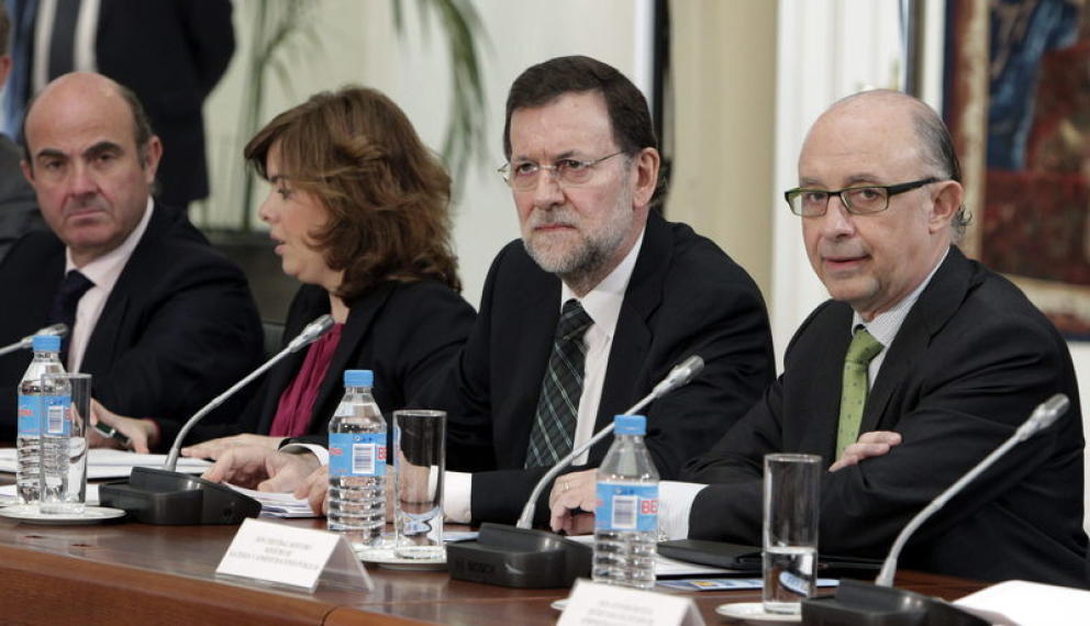 Rajoy preside la primera reunión del comité de dirección del PP tras los cambios Rajoy preside la primera reunión del comité de dirección del PP tras los cambios