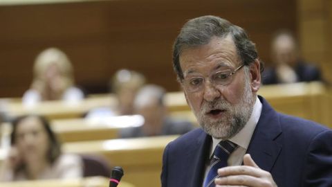 Mariano Rajoy en el Senado