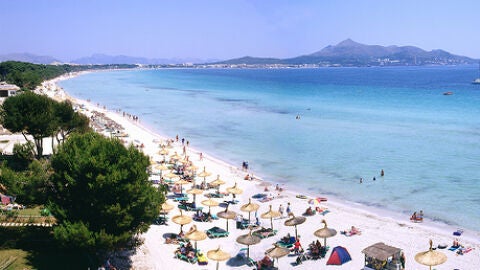 Playa de Alc&uacute;dia (Mallorca)