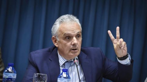 Jos&eacute; Luis Esca&ntilde;uela, presidente de la Federaci&oacute;n Espa&ntilde;ola de Tenis