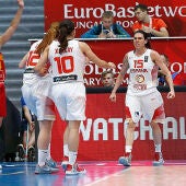 España logra la victoria ante Montenegro