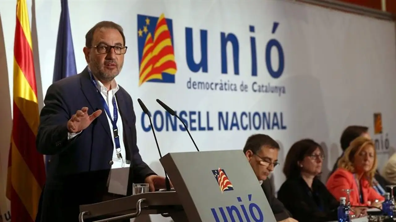 El secretario general de UDC, Ramon Espadaler El secretario general de UDC, Ramon Espadaler