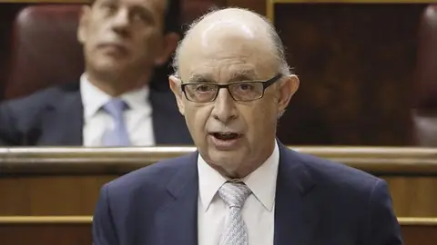 El ministro de Hacienda, Cristóbal Montoro El ministro de Hacienda, Cristóbal Montoro