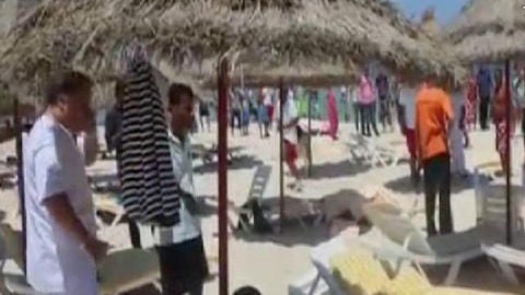 Imagen de la playa en T&uacute;nez