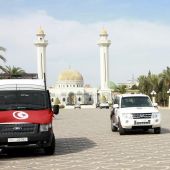 Agentes de policía tras un atentado en Túnez en 2013