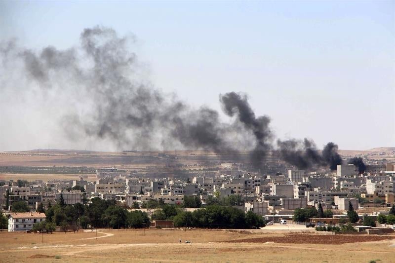 Al menos 120 civiles muertos durante una ofensiva de Estado Islámico en Siria Al menos 120 civiles muertos durante una ofensiva de Estado Islámico en Siria