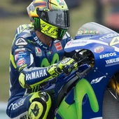 Rossi, con la Yamaha Rossi, con la Yamaha