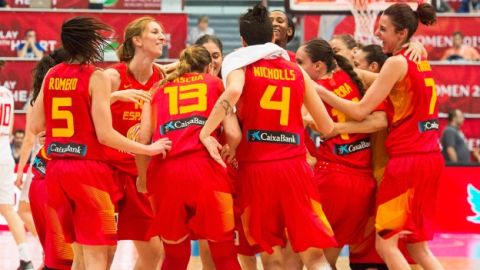 Espa&ntilde;a celebra una victoria