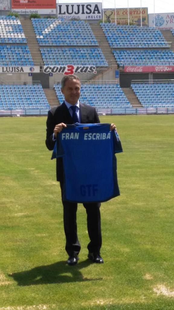 Fran Escribá: "Me muevo por las sensaciones y creo mucho en el proyecto de este Getafe" Fran Escribá: "Me muevo por las sensaciones y creo mucho en el proyecto de este Getafe"