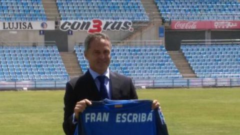 Fran Escrib&aacute; presentado como nuevo entrenador del Getafe C.F