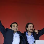 Alexis Tsipras y Pablo Iglesias